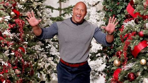 dwayne johnson nudes|First trailer for Dwayne Johnson's Christmas movie.